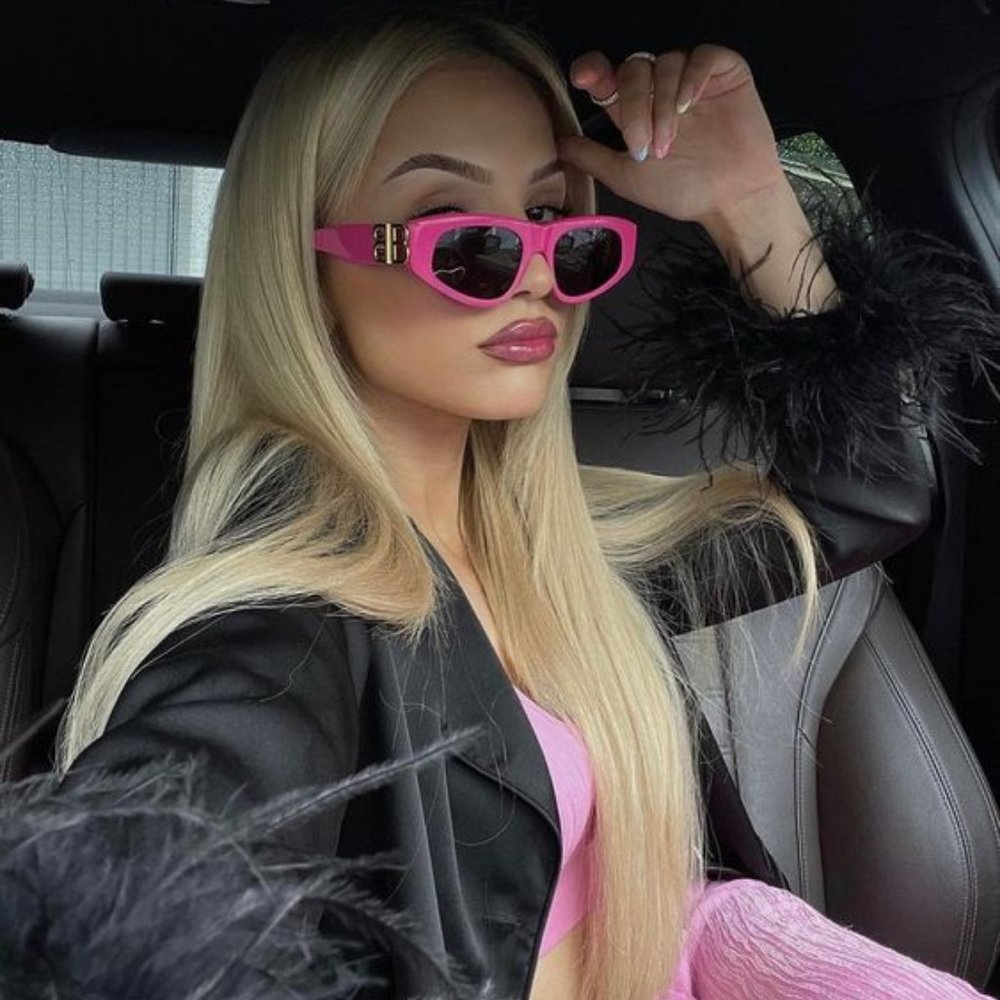 FINAL PRICE NEW BALENCIAGA BB0095S 006 SUNGLASSES - Picture 5 of 13